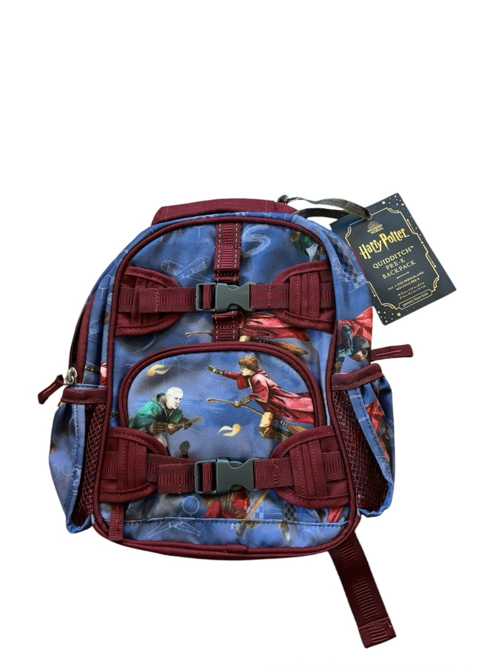 NWT Pottery Barn Kids Harry Potter Quidditch Pre-K Mini Backpack